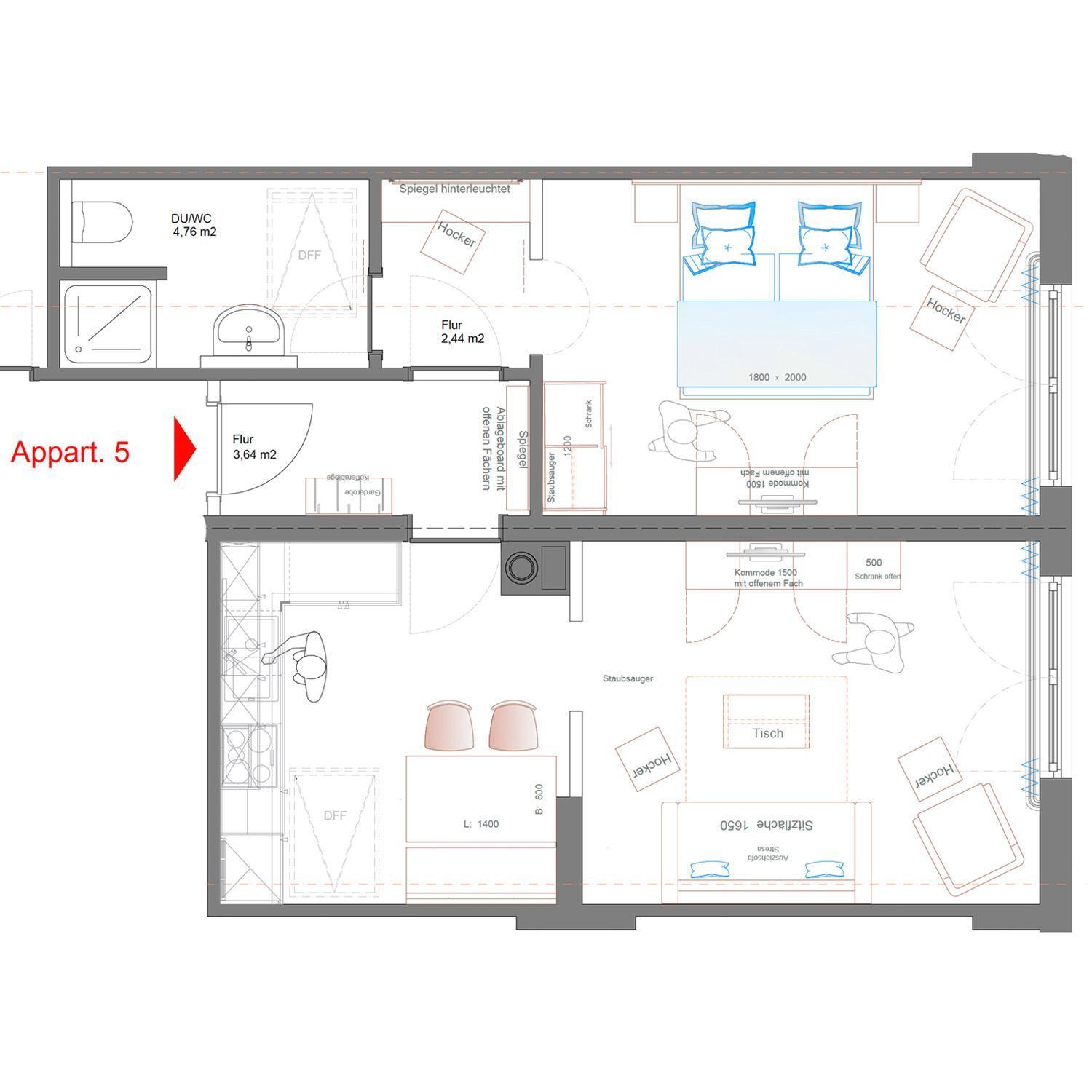 Hubertus Appartements Inzell Ruang foto