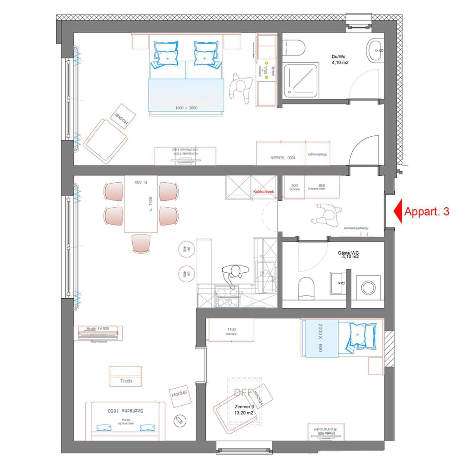 Hubertus Appartements Inzell Ruang foto